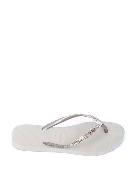 Sandalo slim glitter oro HAVAIANAS | 4146975SLIMGLITTER-9177